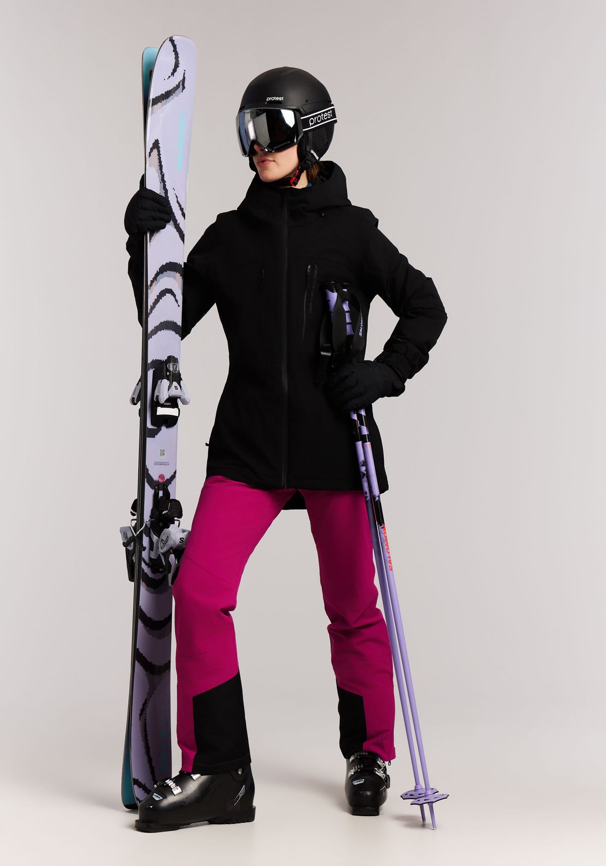 PROTEST PRTBEVERLY Snowjackets | True Black