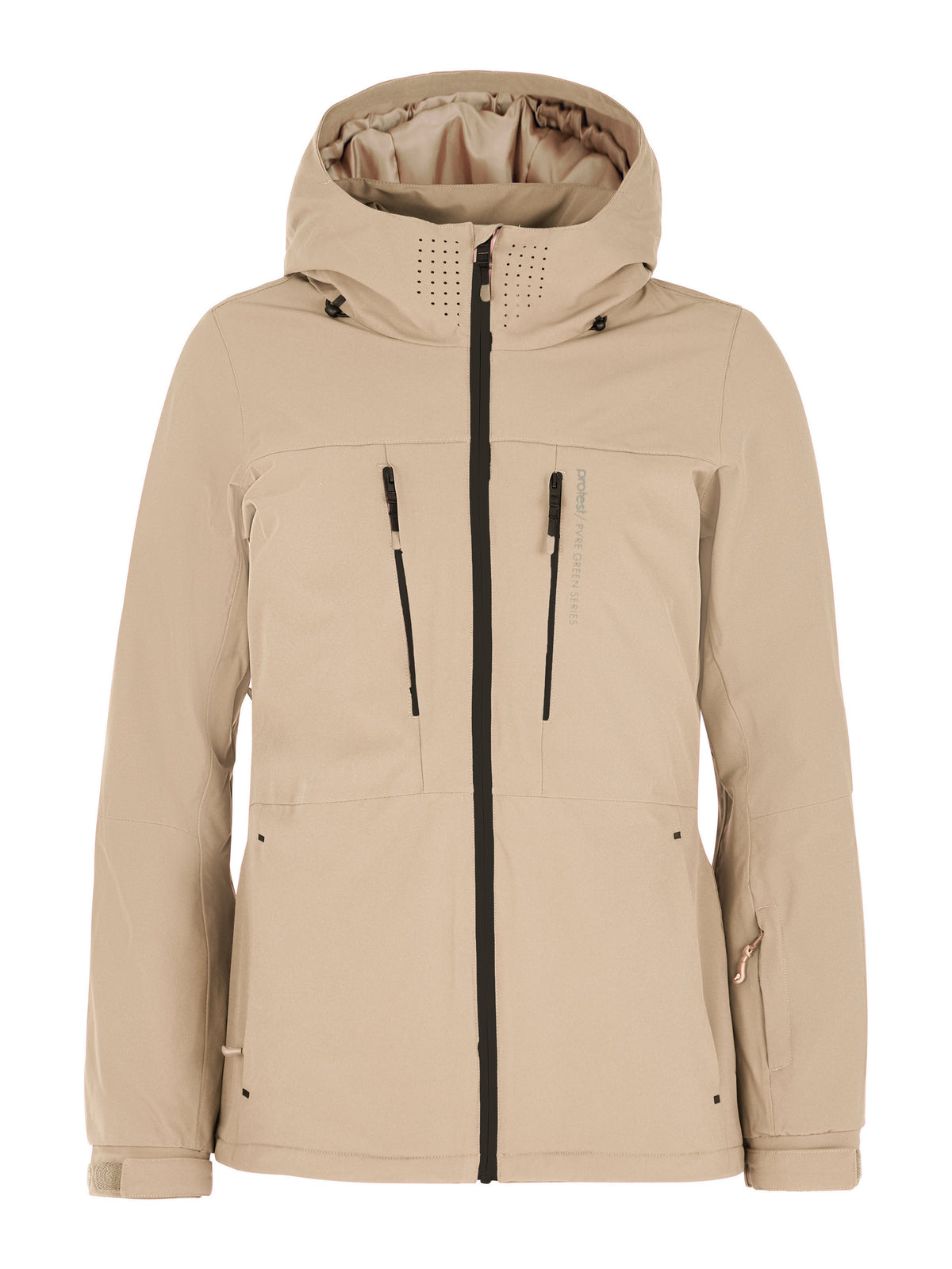 PROTEST PRTBEVERLY Snowjackets | BambooBeige