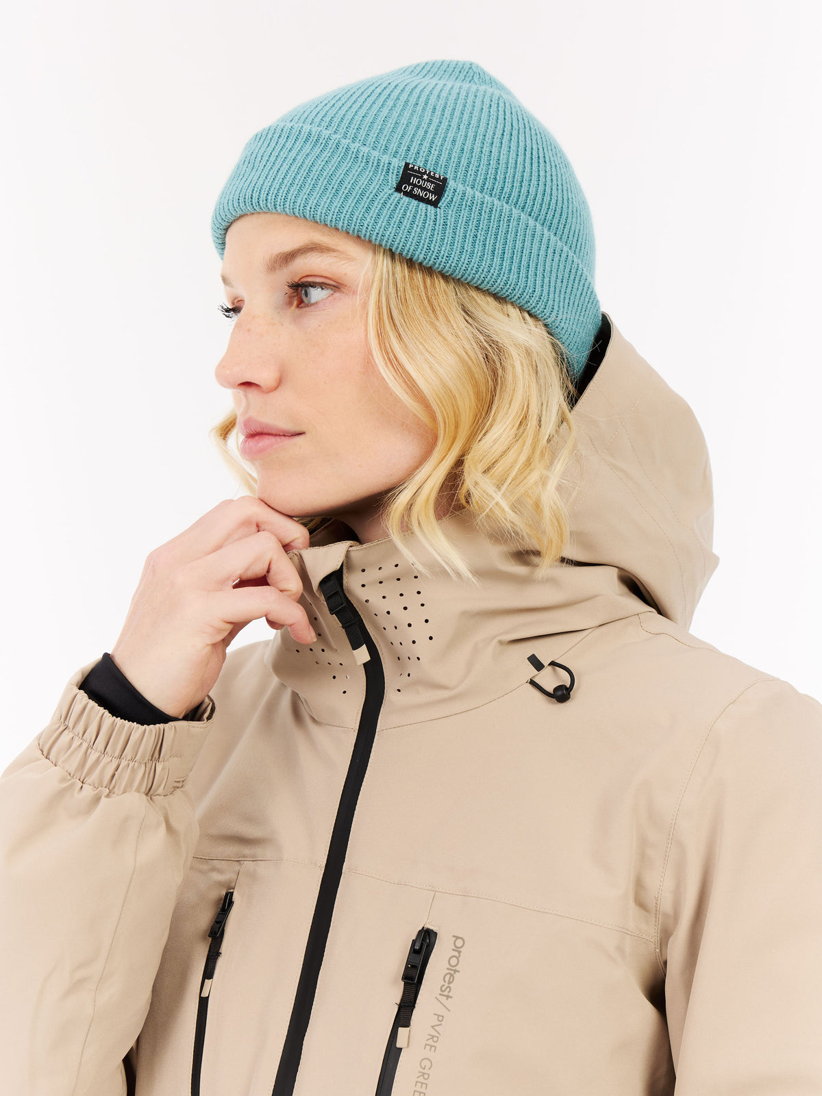 PROTEST PRTBEVERLY Snowjacket | BambooBeige