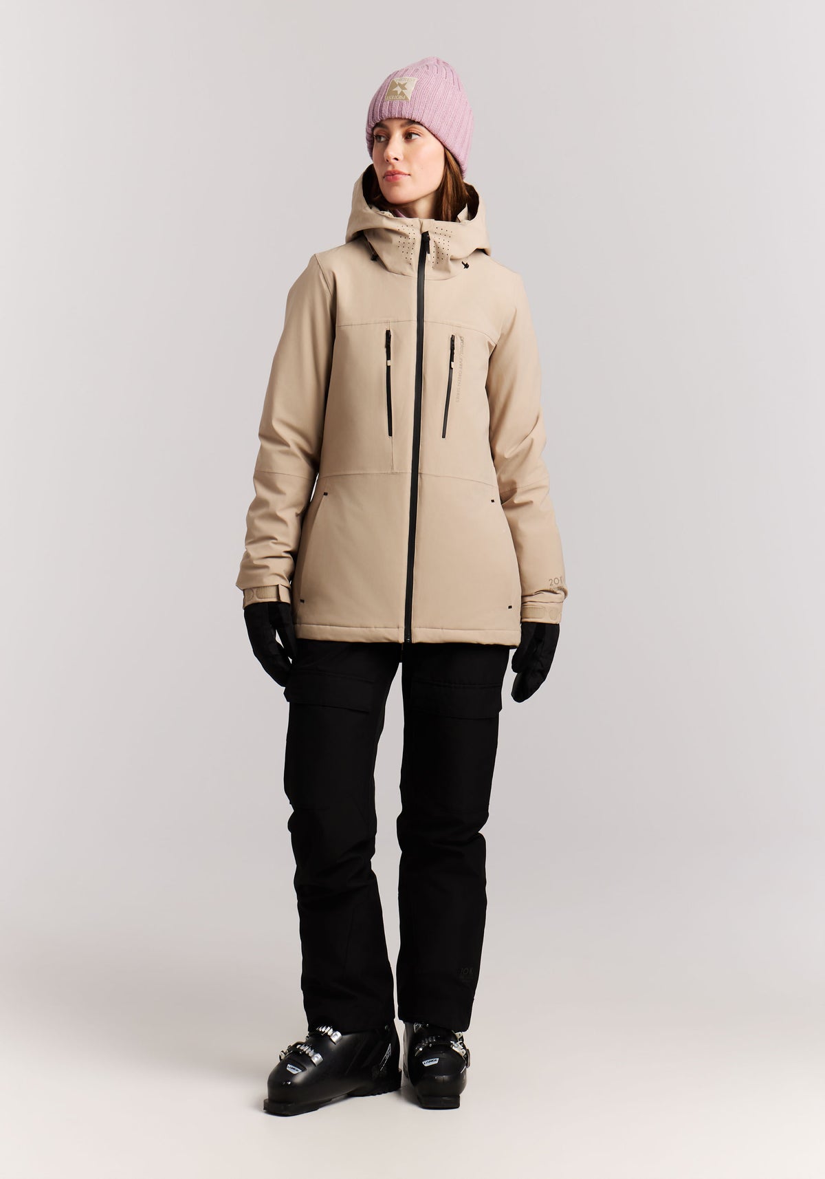 PROTEST PRTBEVERLY Snowjackets | BambooBeige