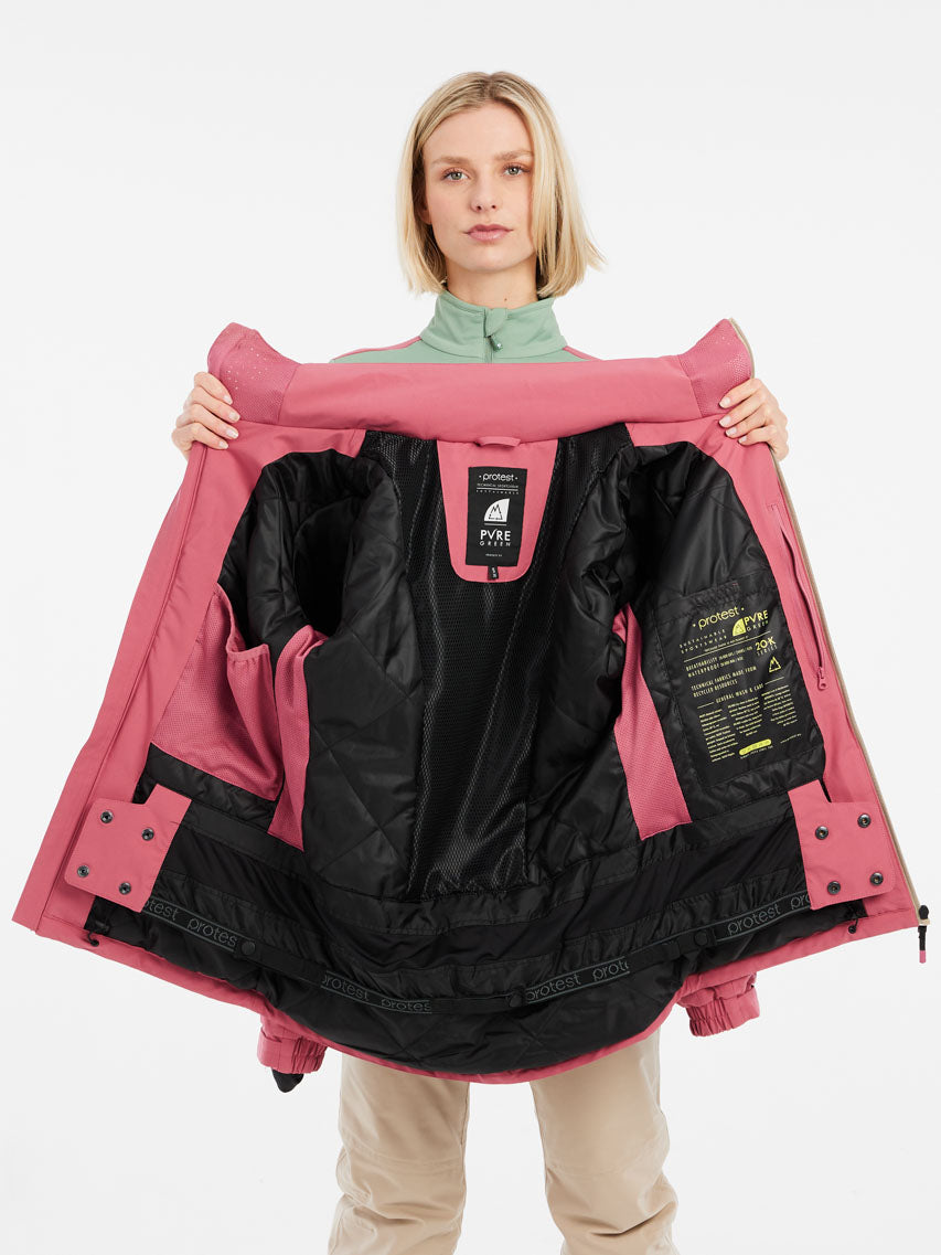 PROTEST PRTBEVERLY Snowjacket | Rose Dust