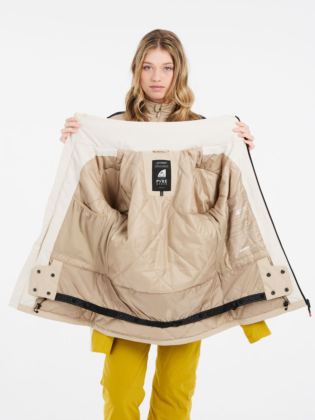 PROTEST PRTCALIDA snowjacket | Kitoffwhite