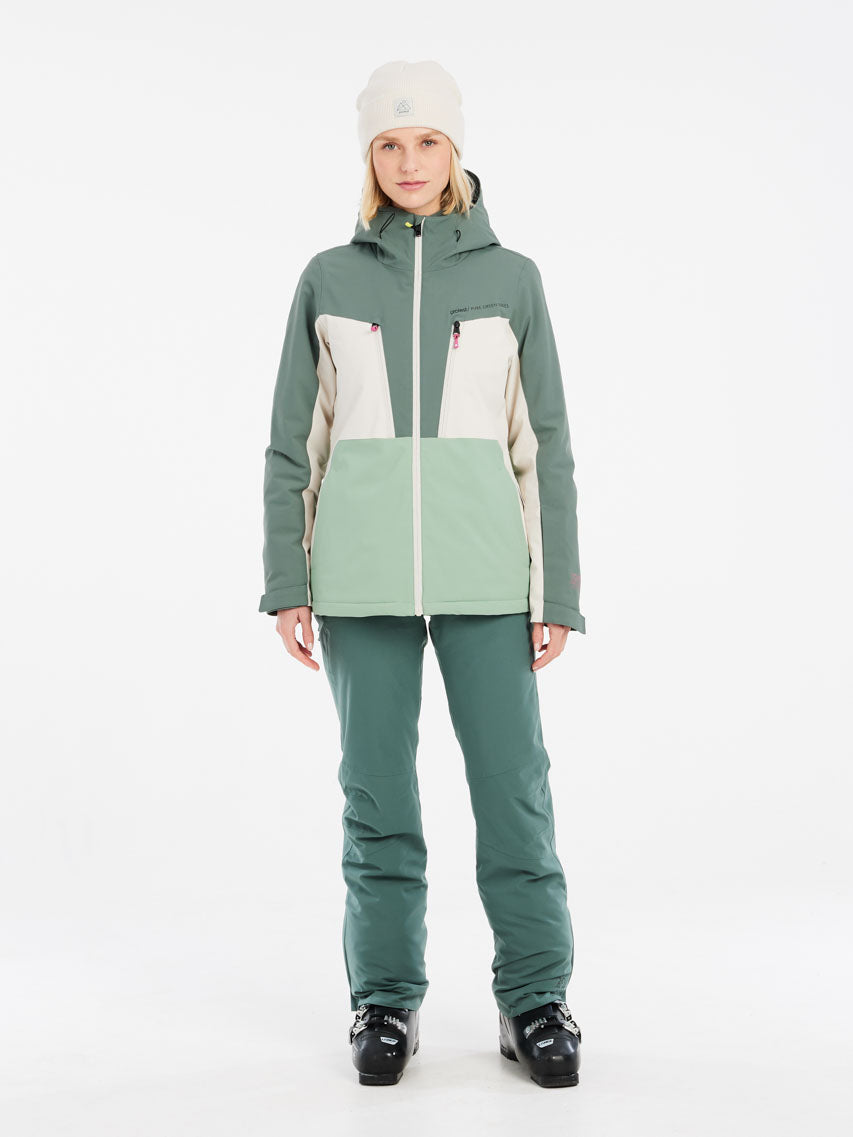 PROTEST PRTCALIDA Snowjacket | Evergreen