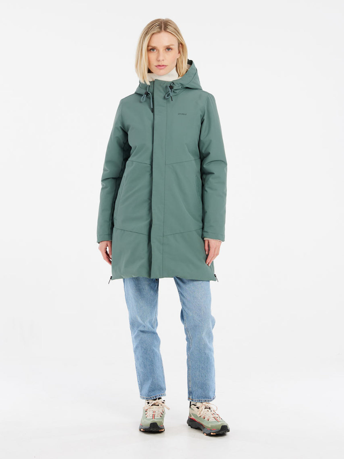 PROTEST PRTNANSE outdoor jacket | Evergreen