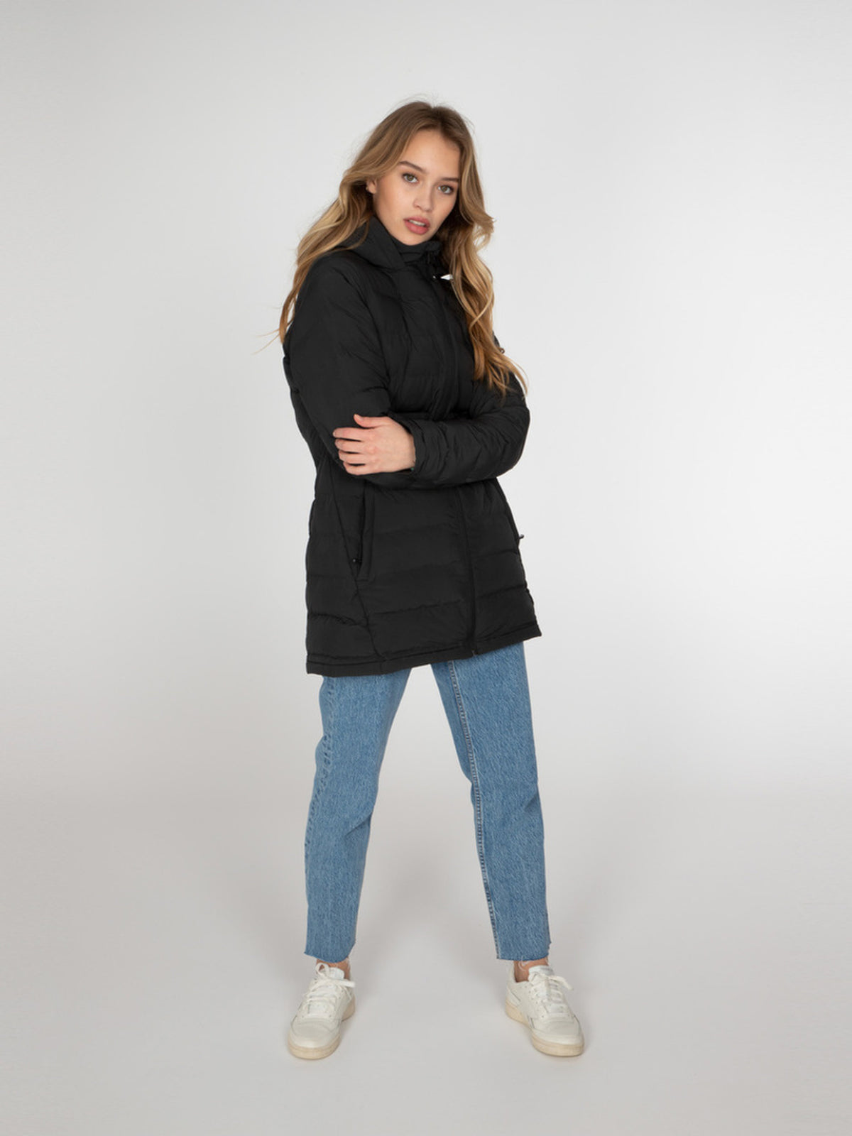 PROTEST BLOOM outerwear jacket | True Black