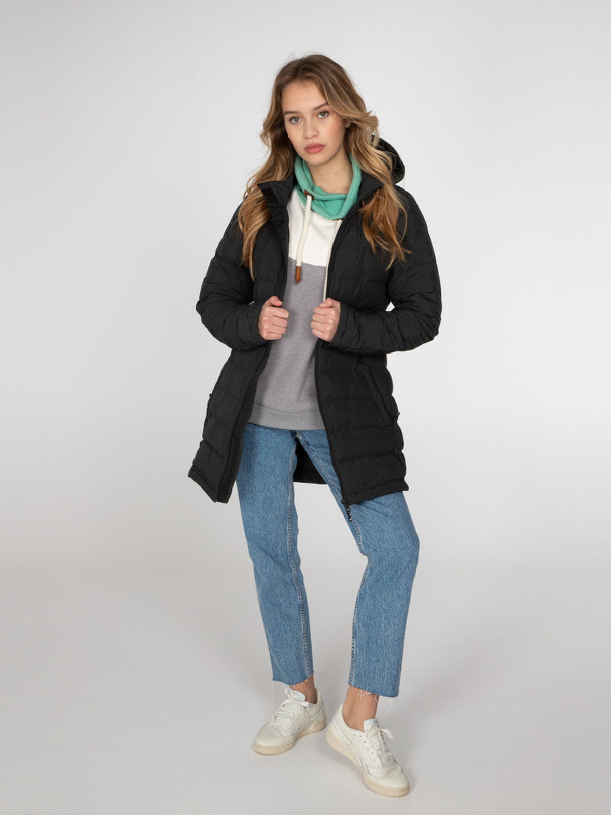 PROTEST BLOOM outerwear jacket | True Black