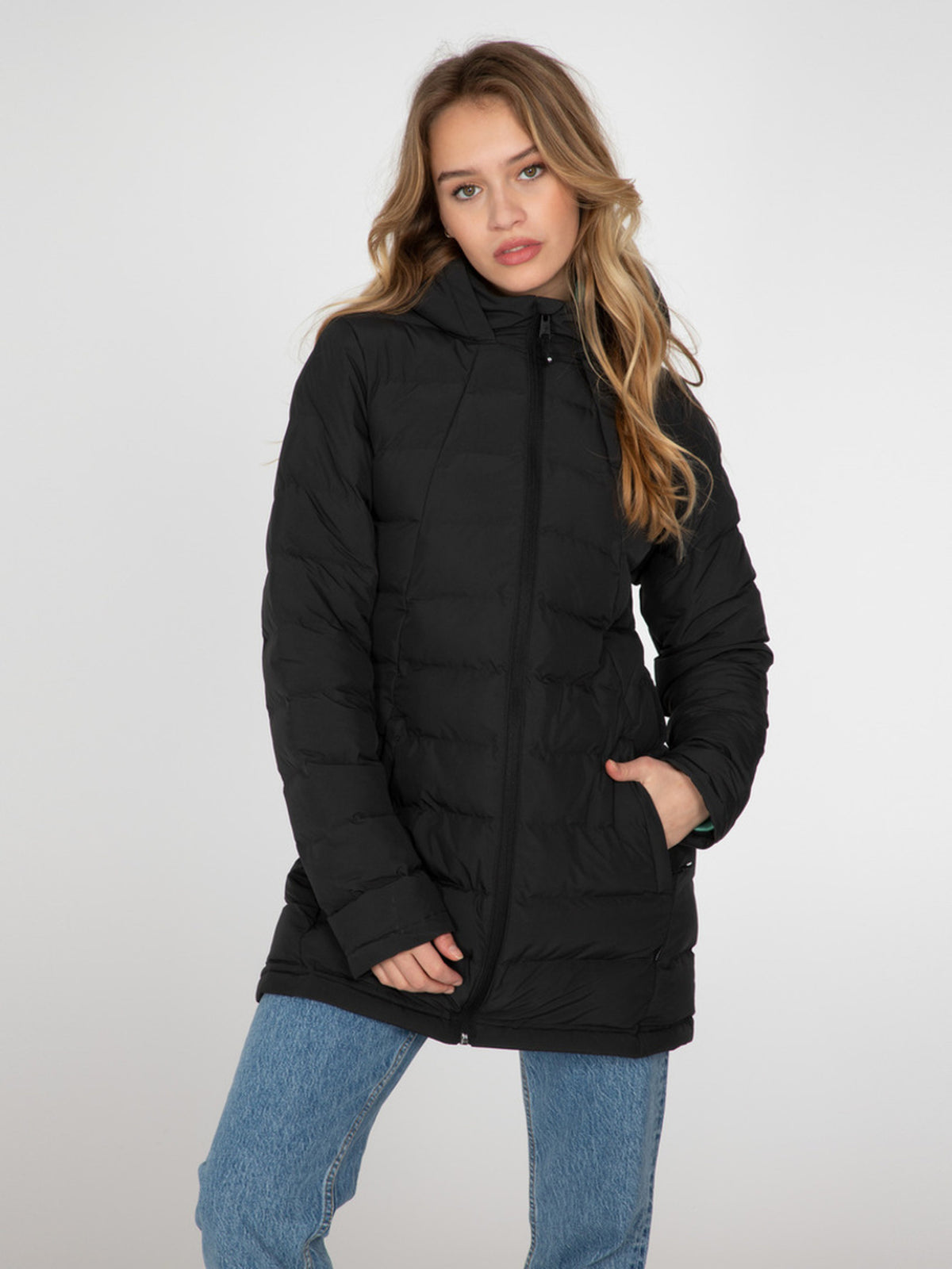 PROTEST BLOOM outerwear jacket | True Black