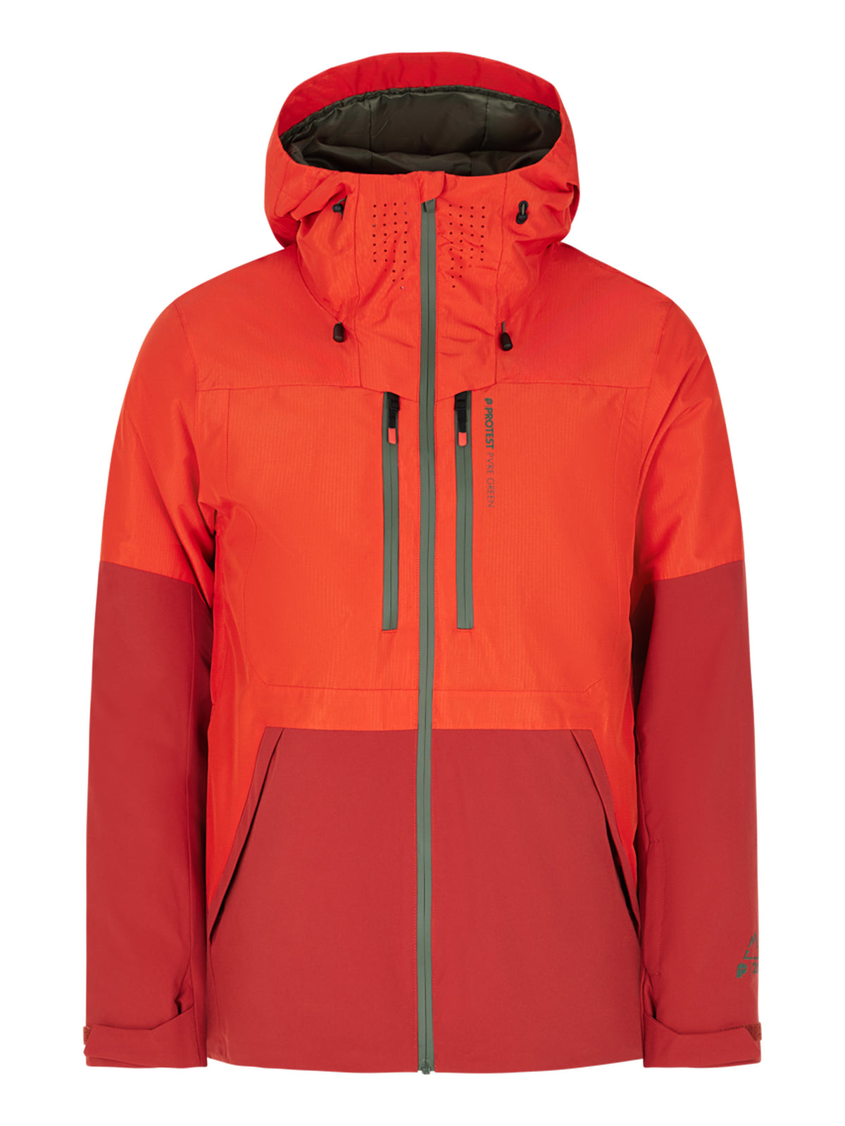 PROTEST PRTBAKIE snowjacket | Burnt Orange