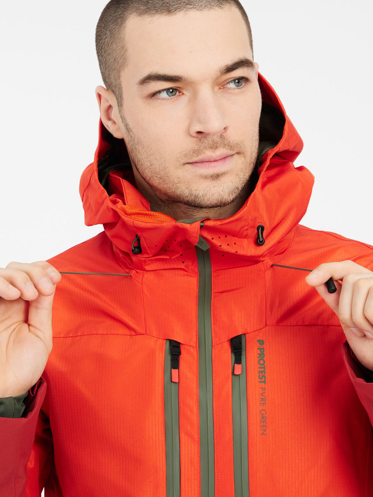 PROTEST PRTBAKIE snowjacket | Burnt Orange