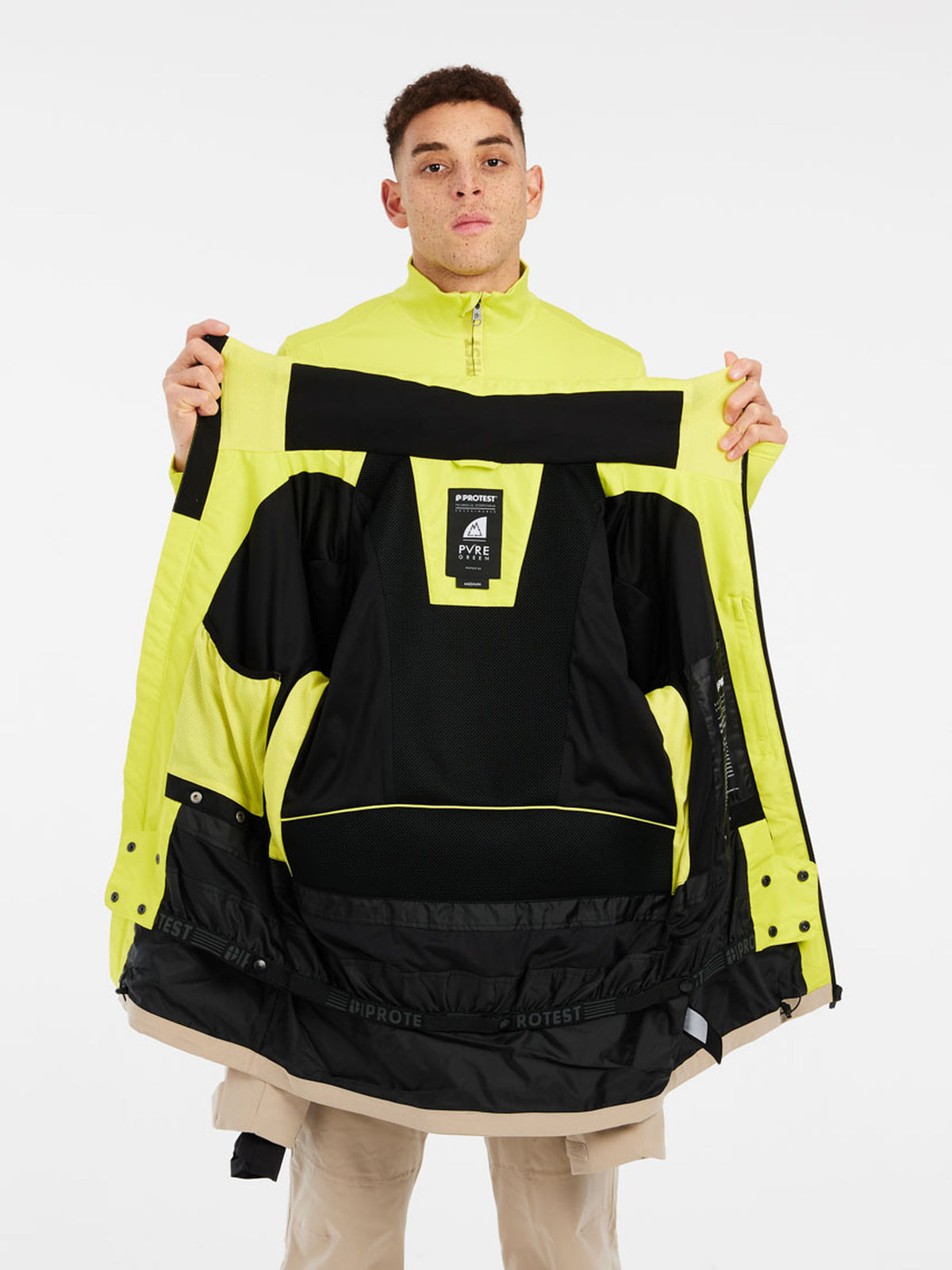 PROTEST PRTBAKIE snowjacket | Limone