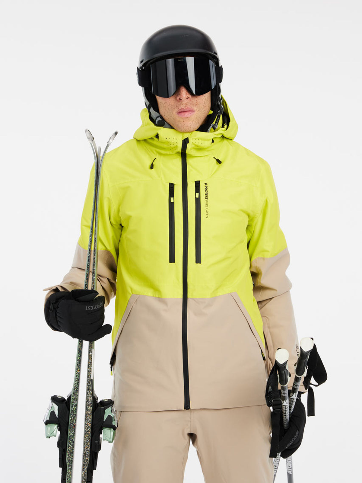 PROTEST PRTBAKIE snowjacket | Limone