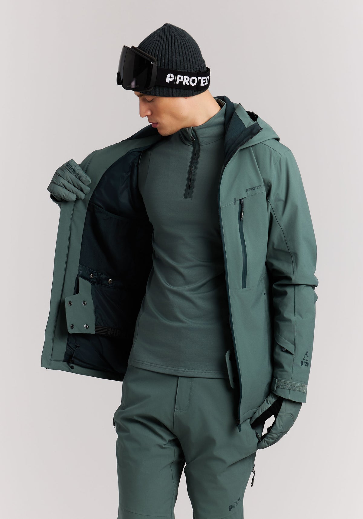 PROTEST PRTTIMOTHY Snowjackets | Evergreen