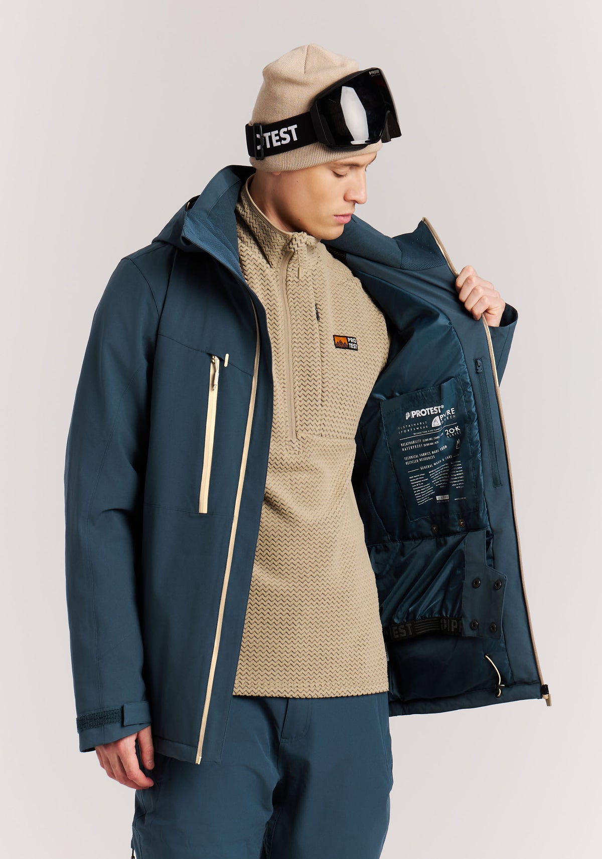 PROTEST PRTTIMOTHY Snowjackets | Twilight navy