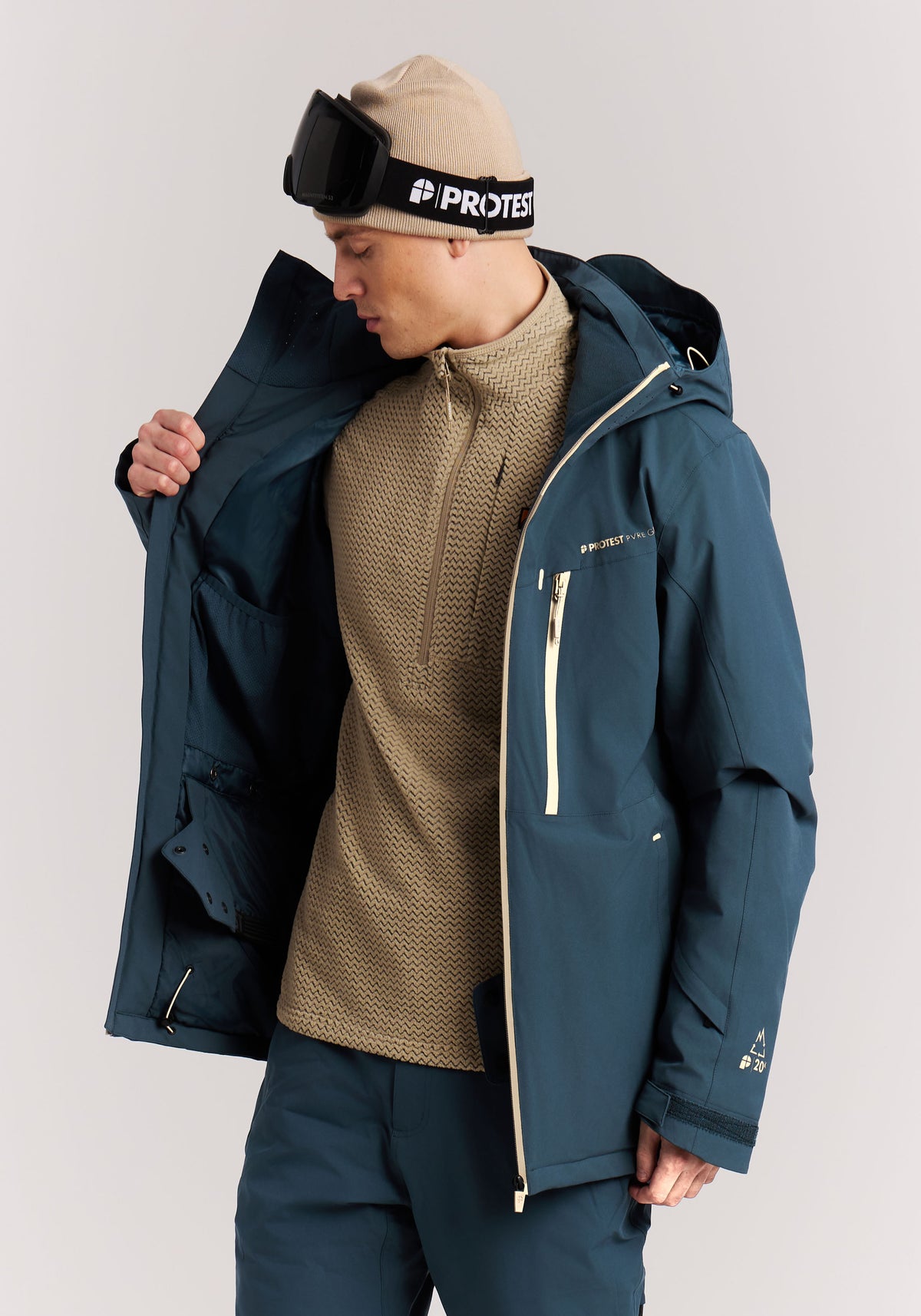 PROTEST PRTTIMOTHY Snowjackets | Twilight navy