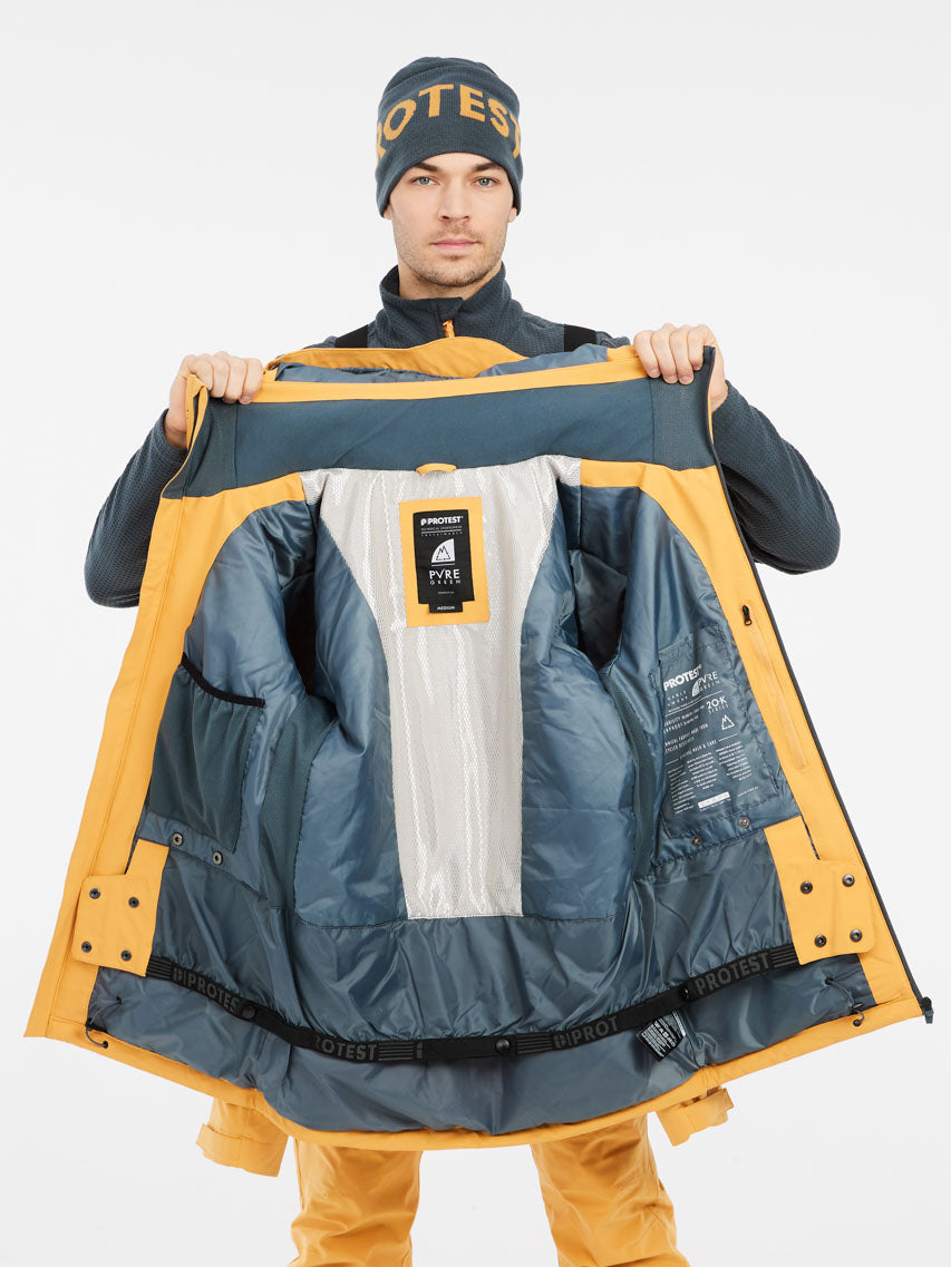 PROTEST PRTTIMOTHY Snowjacket | Cab Yellow