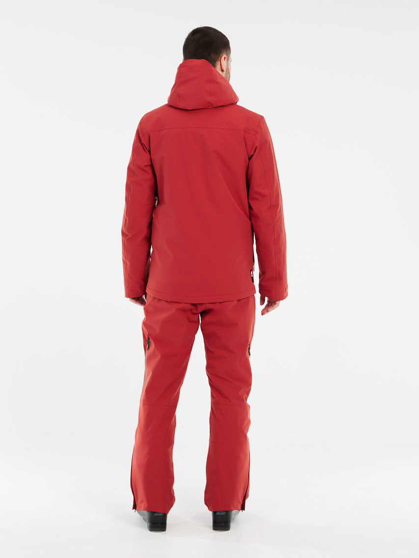 PROTEST PRTTIMOTHY Snowjacket | Barn Red