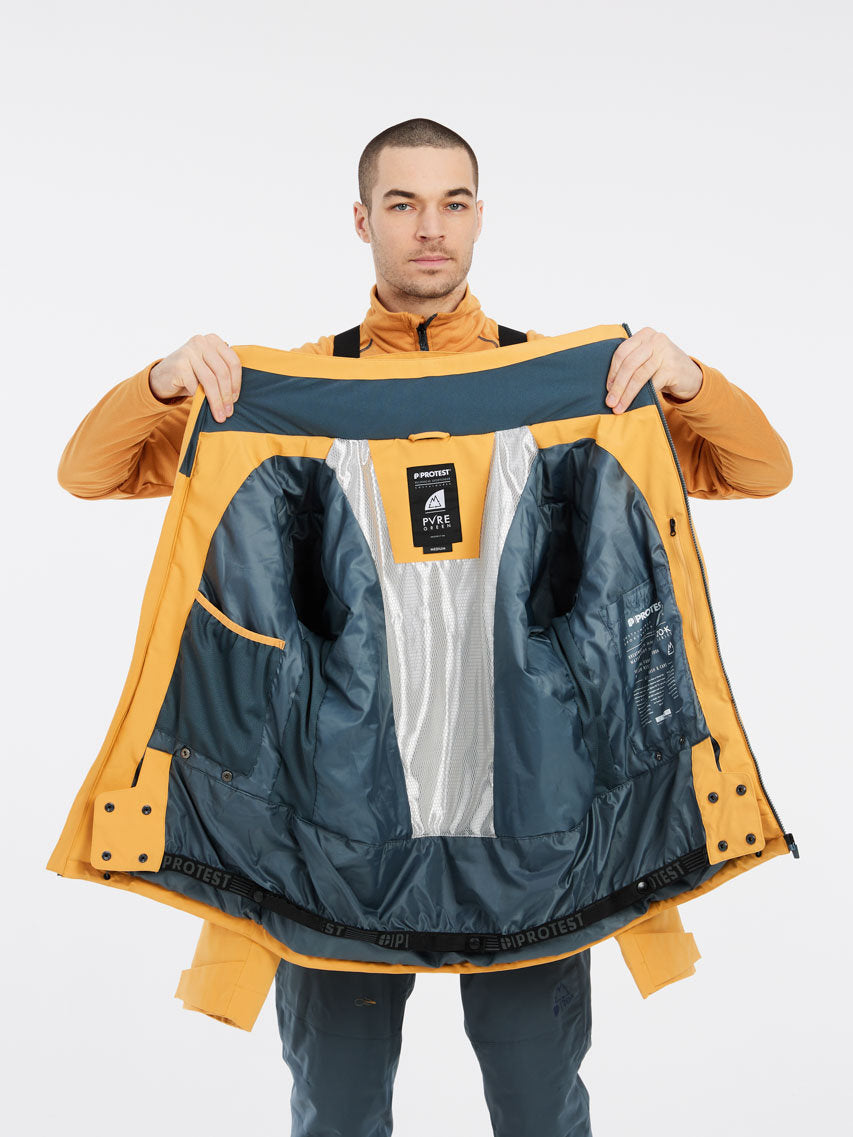 PROTEST PRTBARRIC snowjacket | Cab Yellow