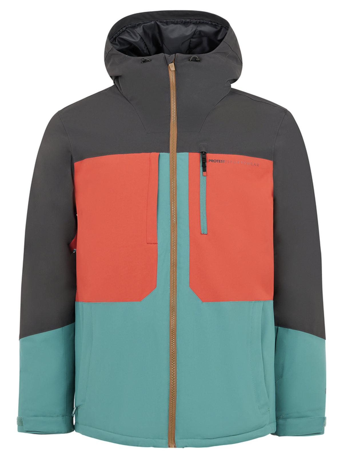 PROTEST PRTPOMANO snowjacket | Atlantic Green