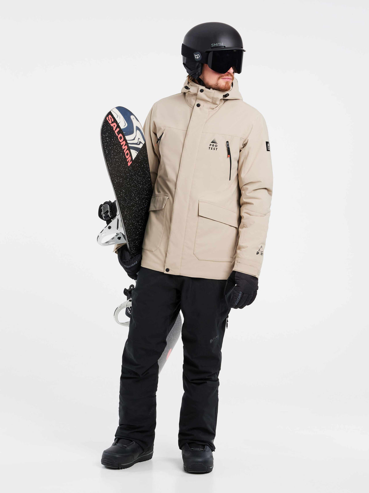 PROTEST PRTEIDEM snowjacket | BambooBeige