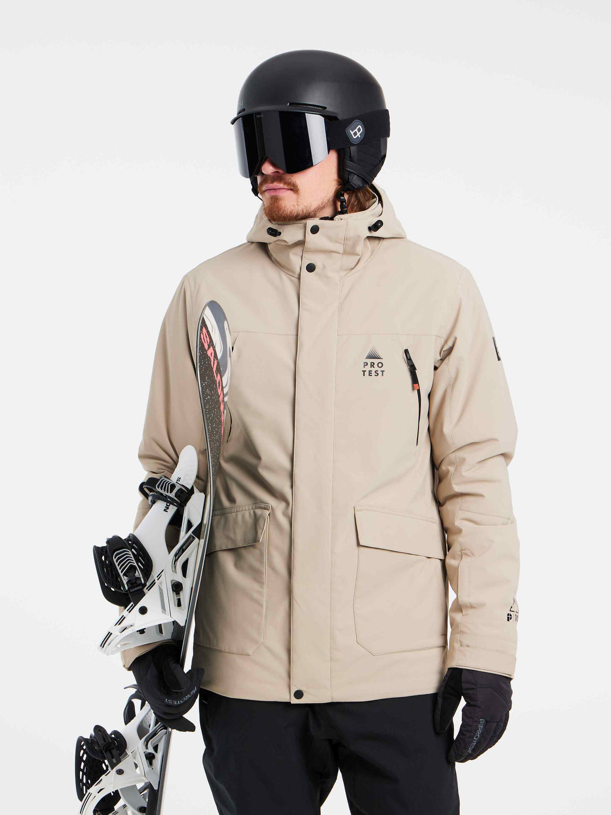 PROTEST PRTEIDEM snowjacket | BambooBeige