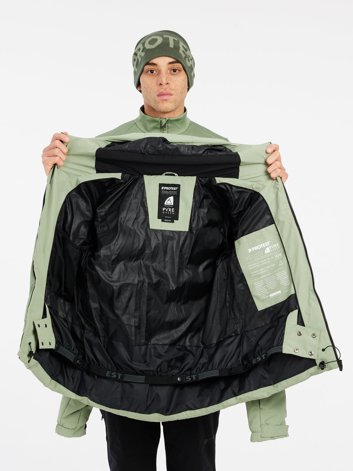PROTEST PRTSUPERIOR24 snowjacket | Marl Green