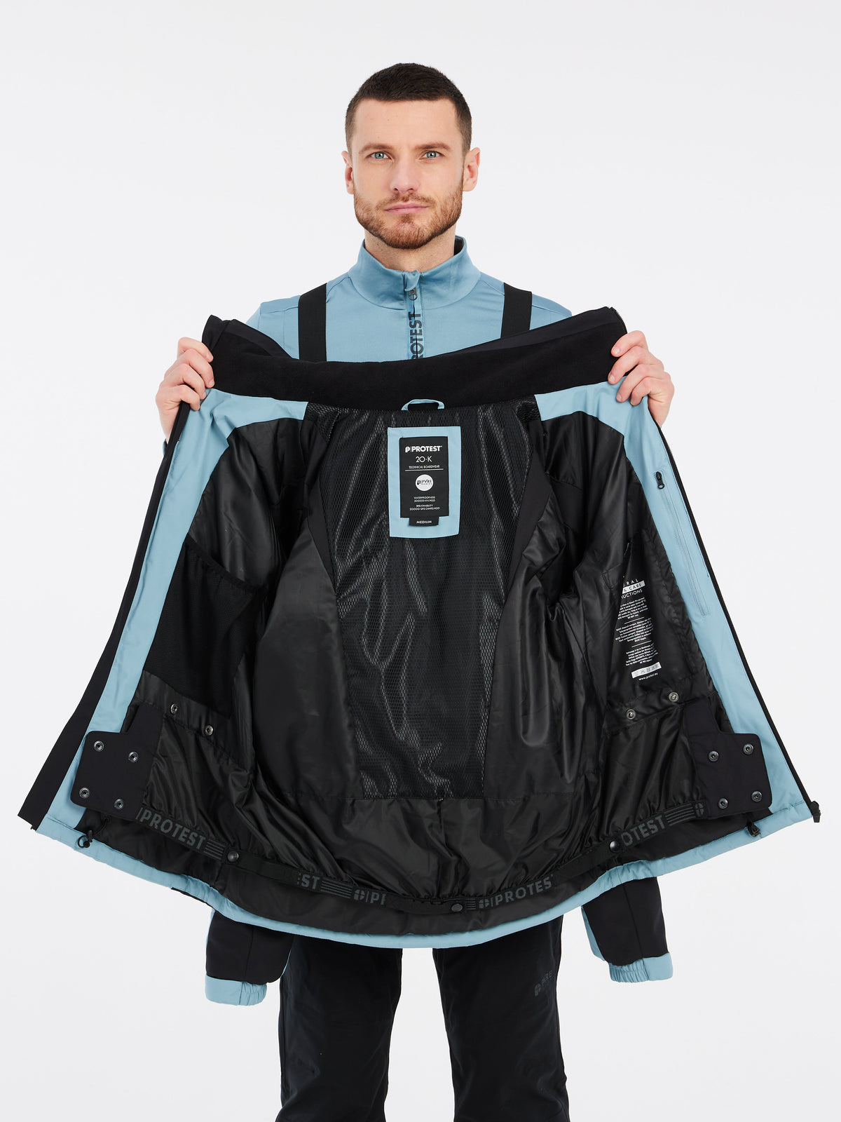 PROTEST PRTMOUNT24 snowjacket | Steel Blue
