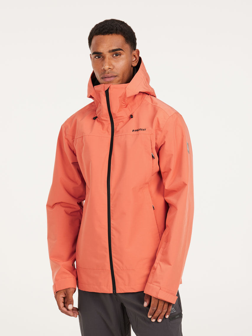 PROTEST PRTWOODGATE Outdoor jackets | Blood Orange