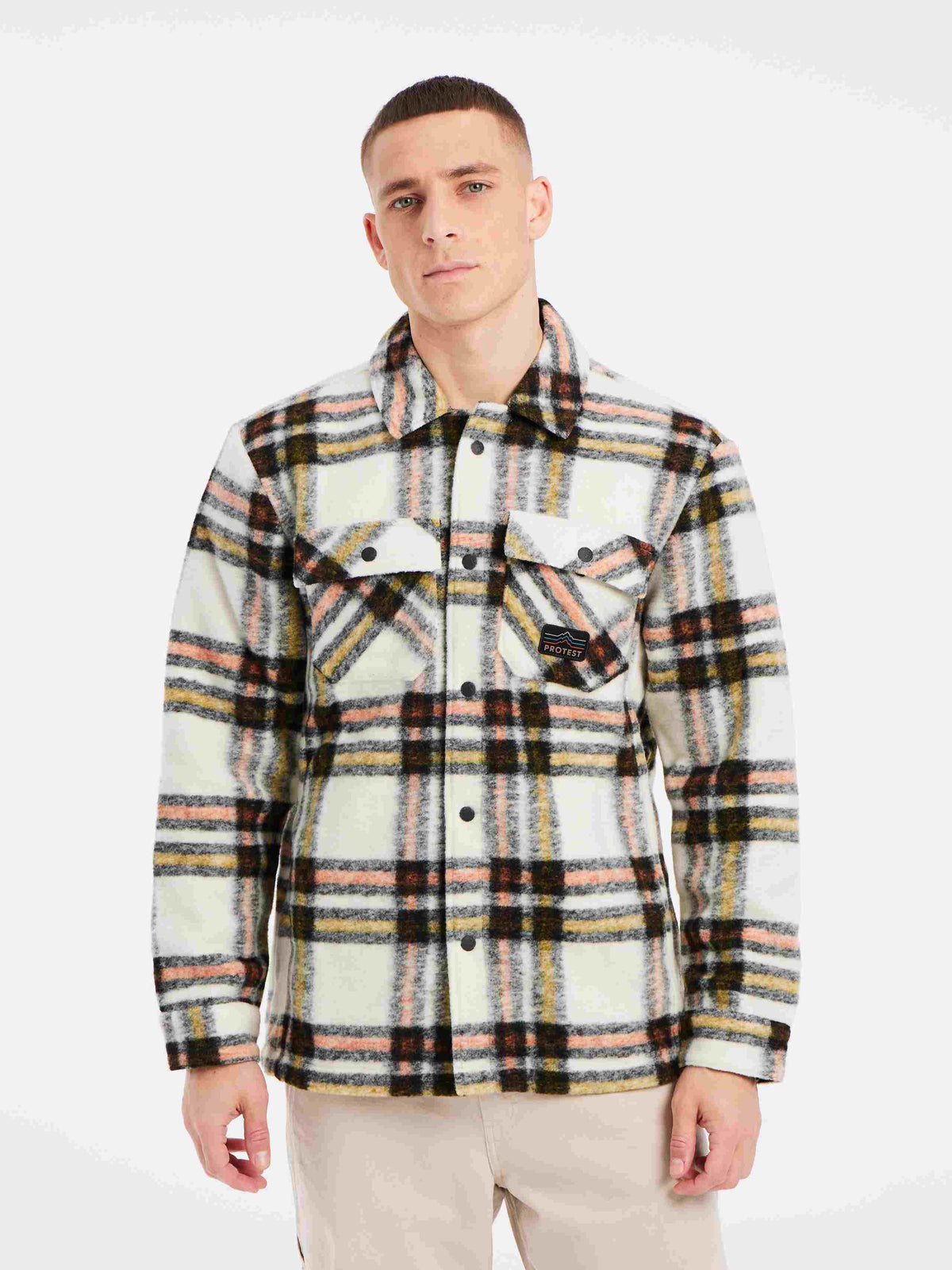 PROTEST PRTLIBREEN heavy shirt | Kitoffwhite