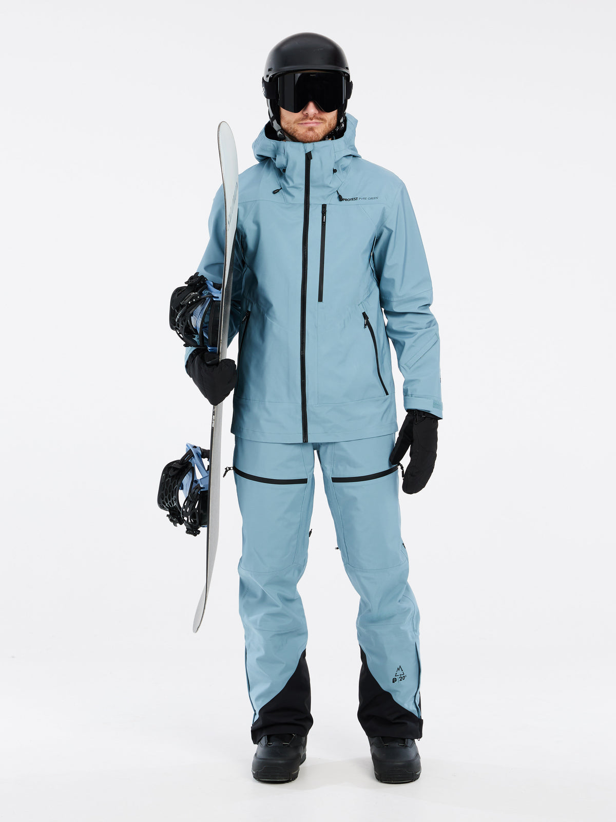 PROTEST PRTABALONE shelljacket | Steel Blue