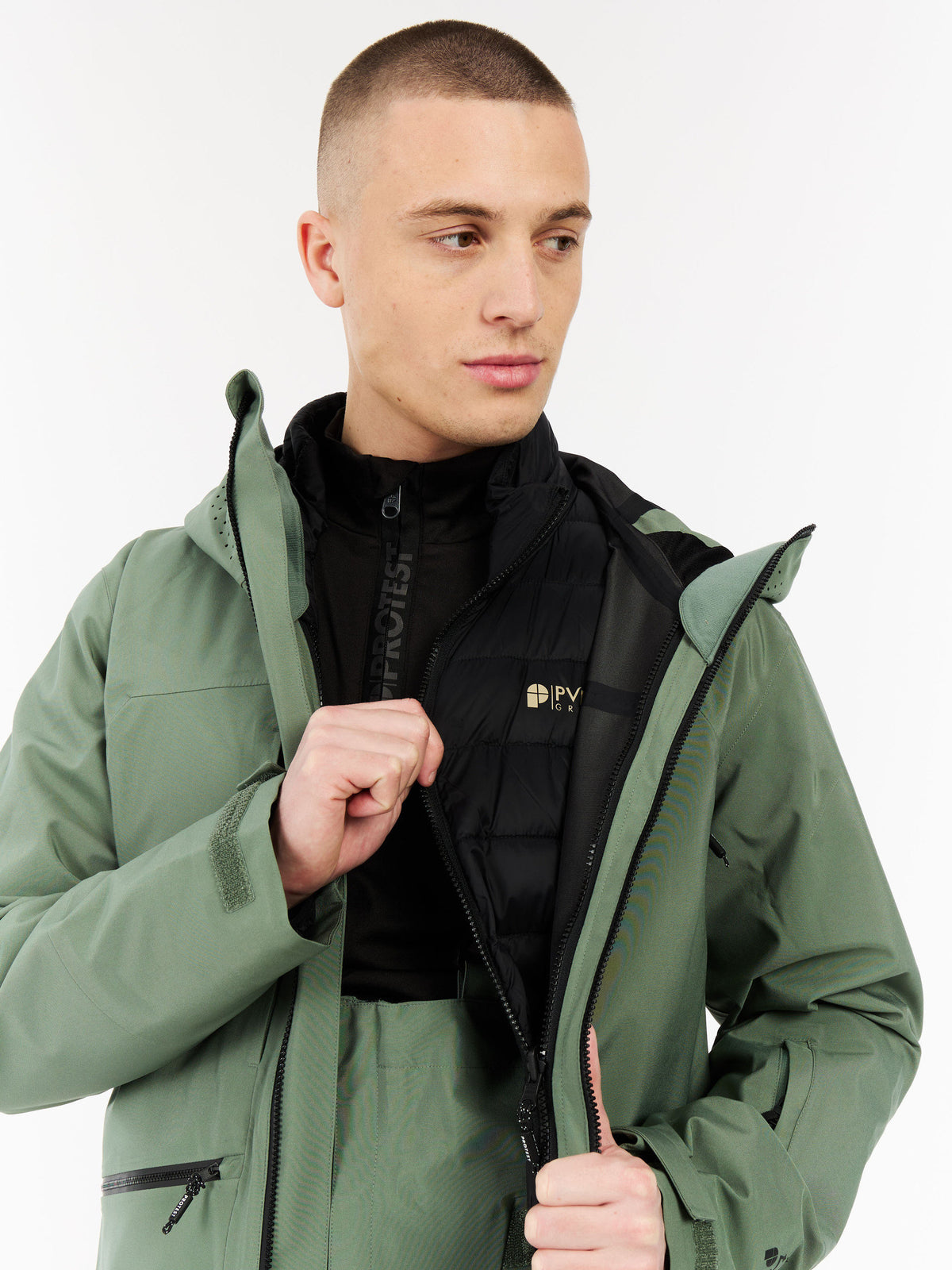 PROTEST PRTDUTY Ski & Snowboard jackets | Aspen green