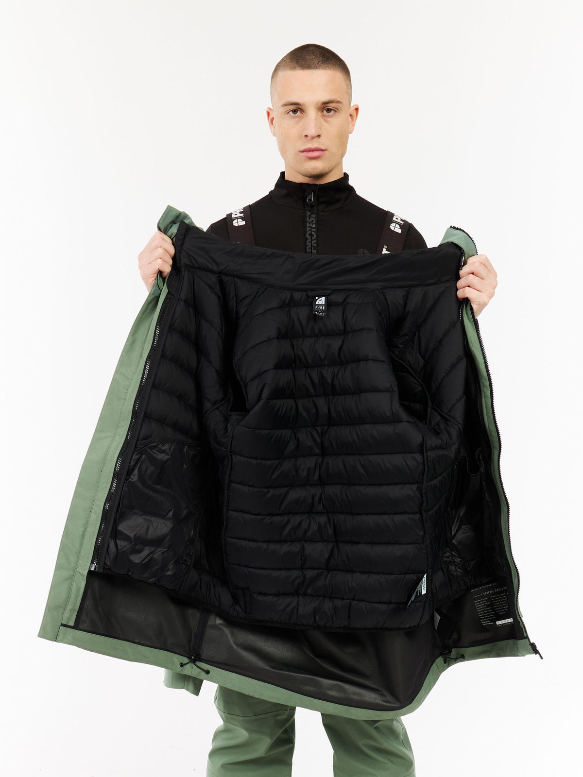 PROTEST PRTDUTY Ski & Snowboard jackets | Aspen green