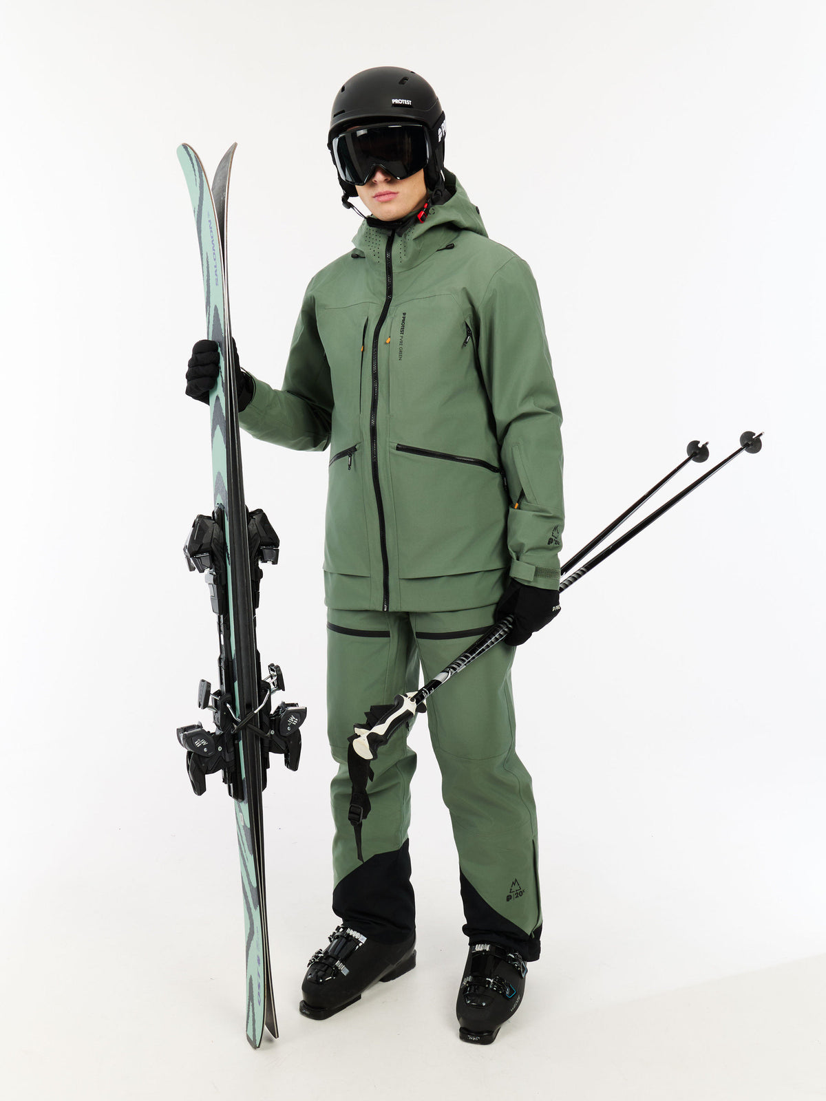 PROTEST PRTDUTY Ski & Snowboard jackets | Aspen green