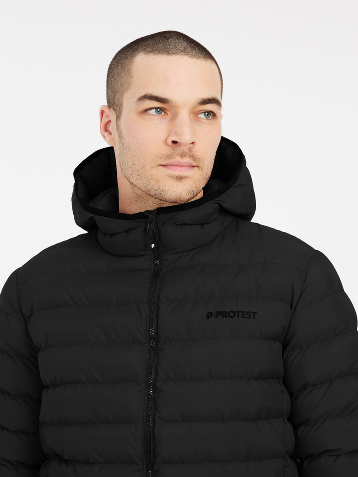 PROTEST PRTBASSO Outdoor Puffer Jacket | True Black