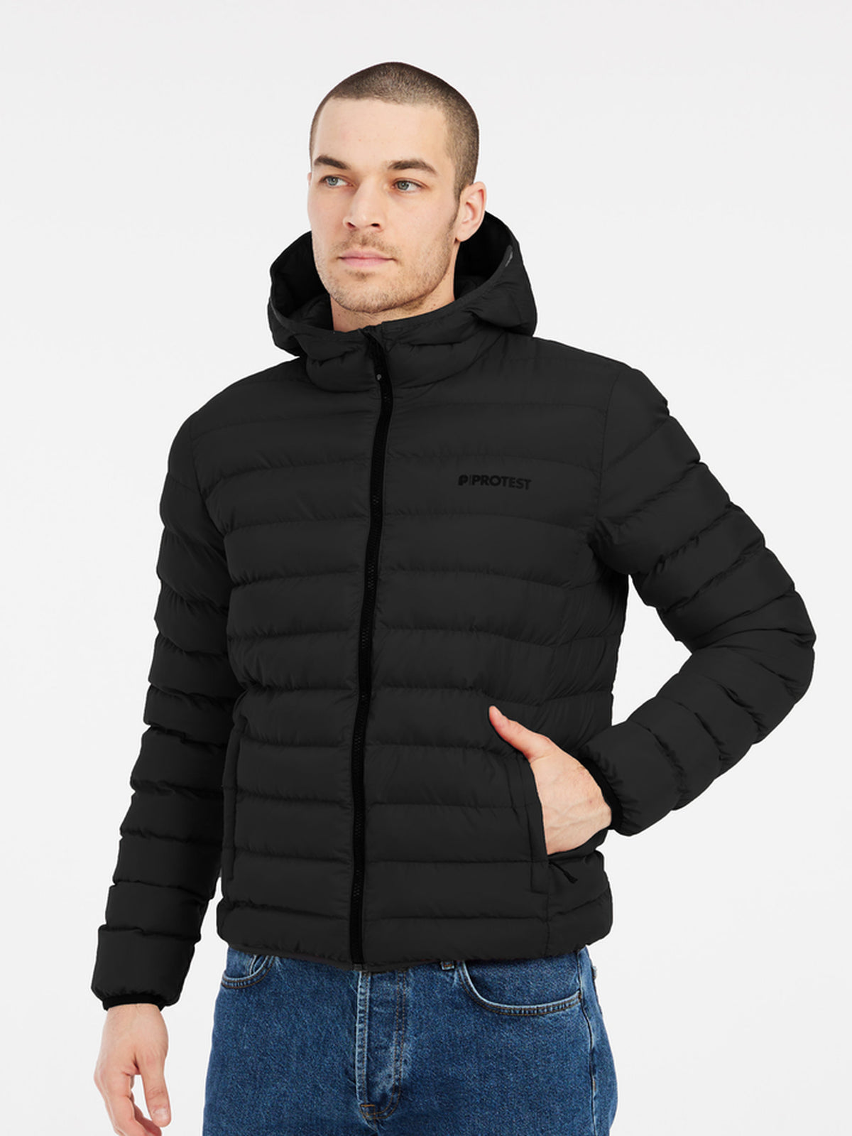 PROTEST PRTBASSO Outdoor Puffer Jacket | True Black