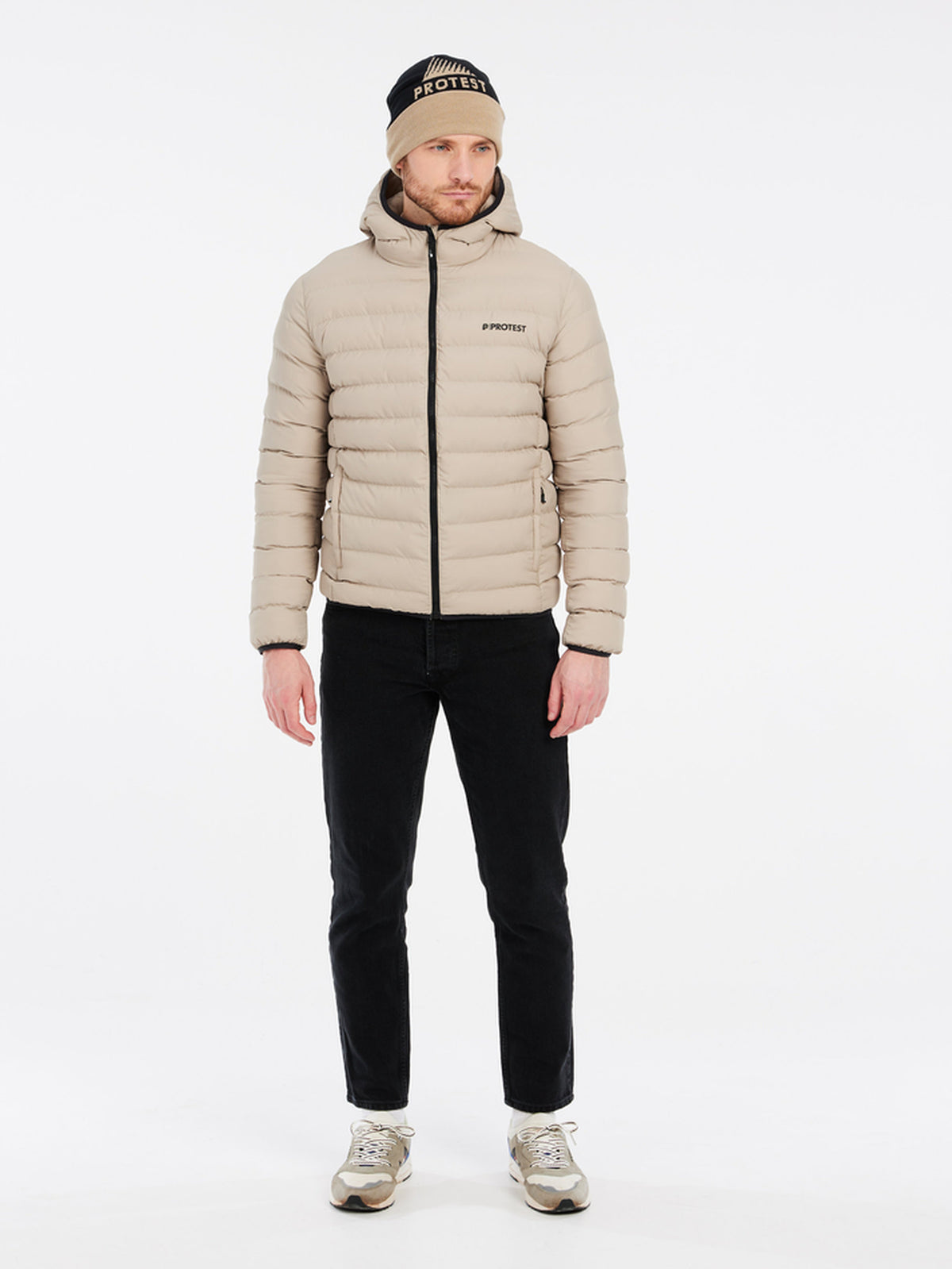 PROTEST PRTBASSO Outdoor Pufferja | BambooBeige