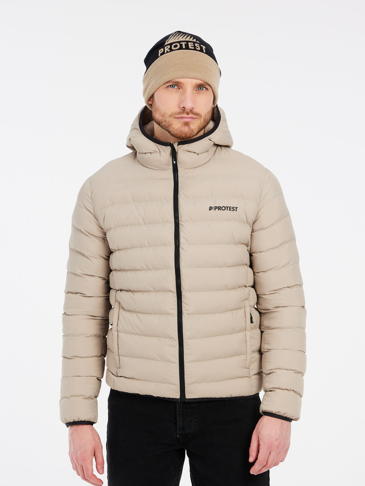 PROTEST PRTBASSO Outdoor Pufferja | BambooBeige