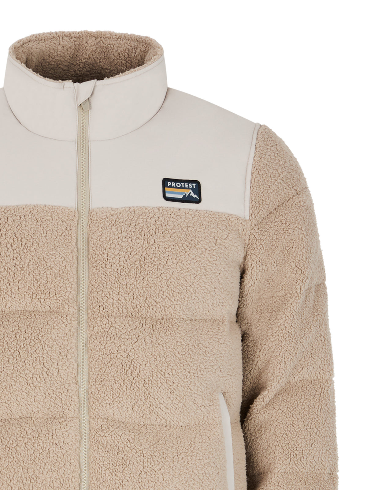 PROTEST PRTASURA outdoor snowjack | BambooBeige