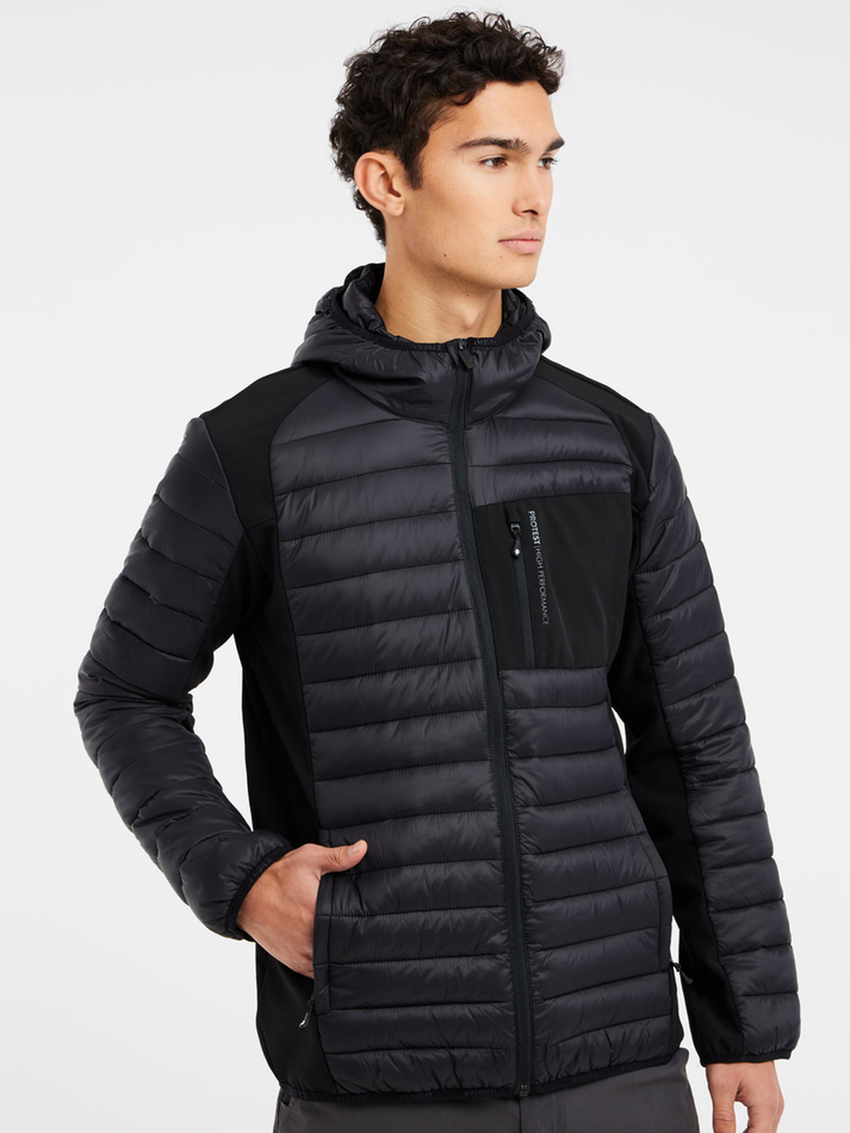 PROTEST LETTON Outerwear Jacket | True Black