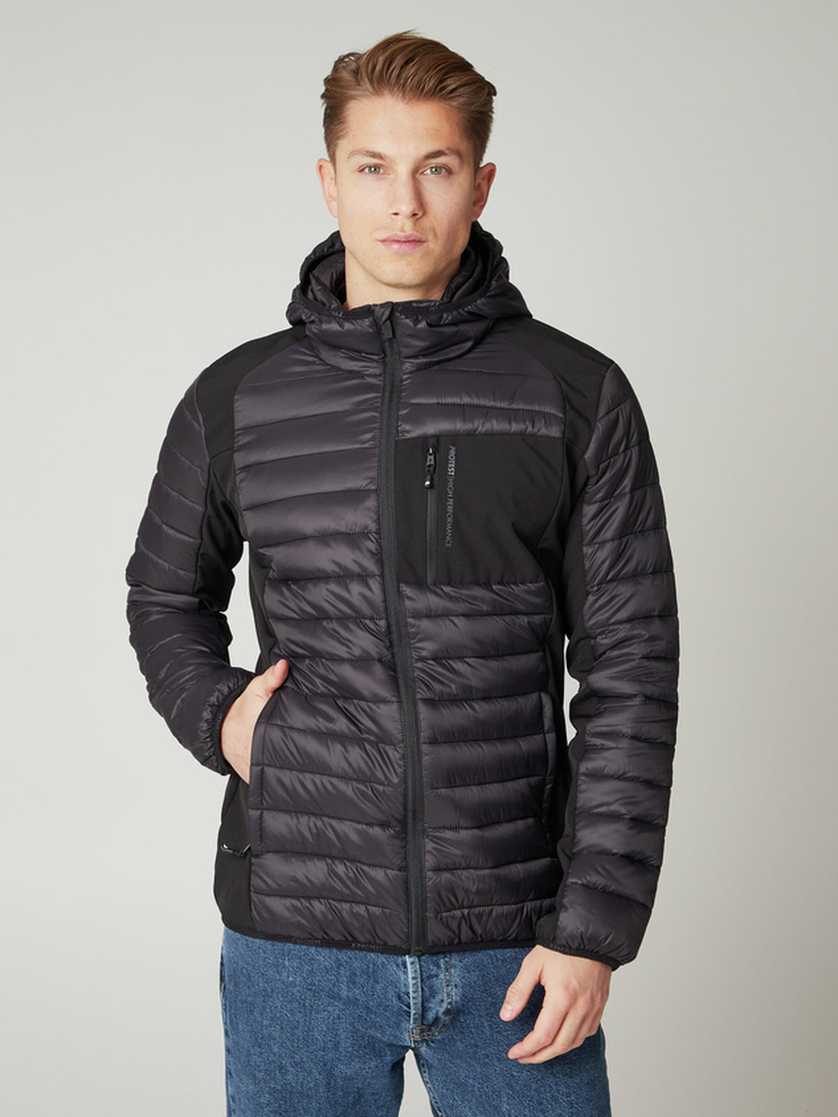 PROTEST LETTON Outerwear Jacket | True Black