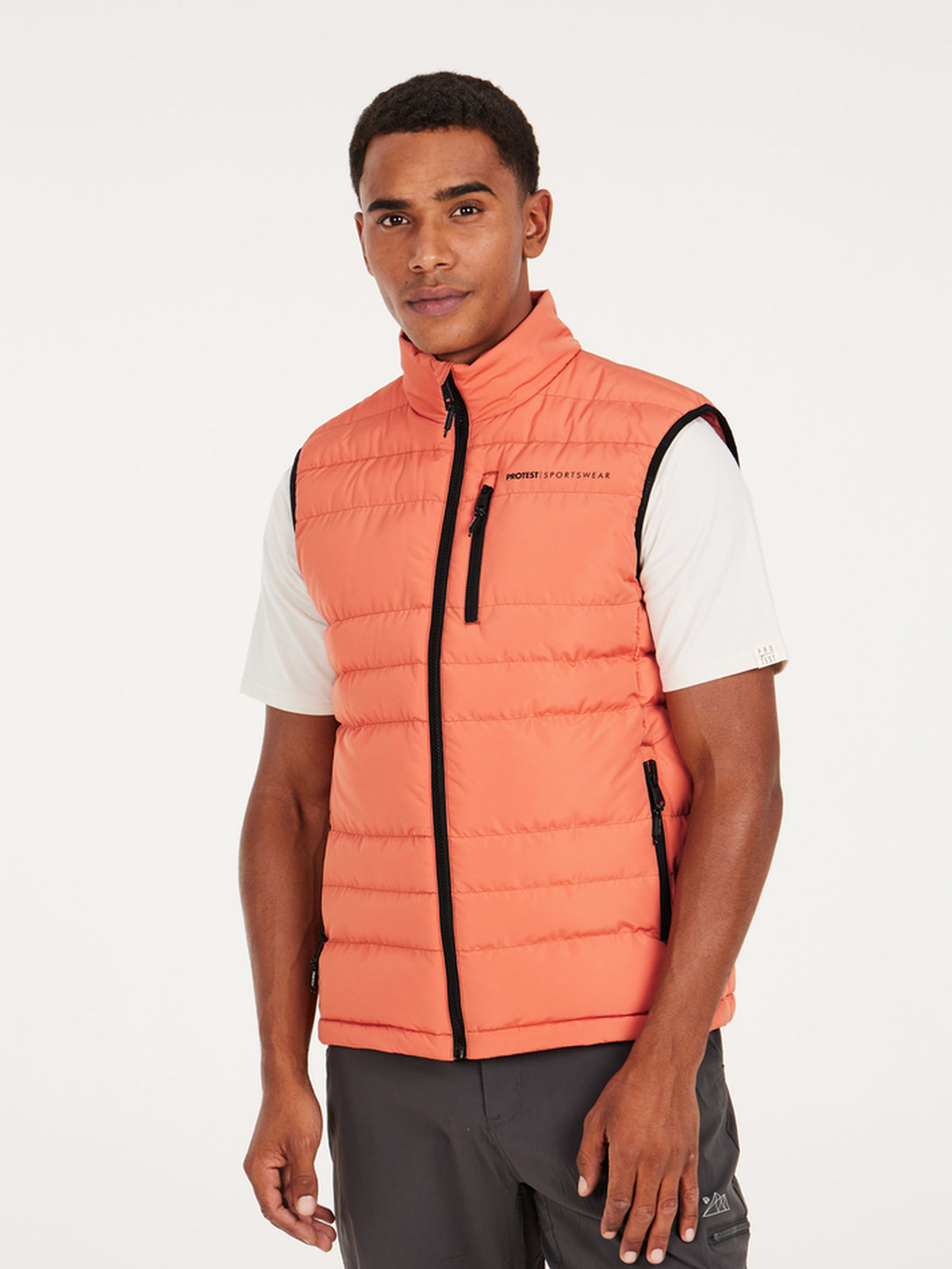 PROTEST BRAMPTOON Bodywarmers | Blood Orange