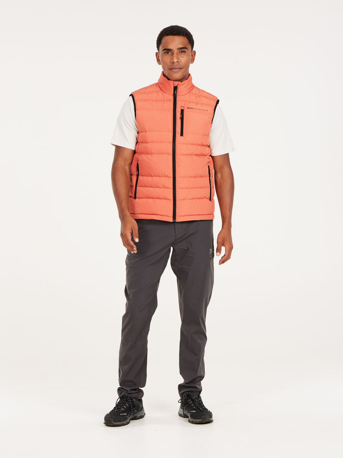 PROTEST BRAMPTOON Bodywarmers | Blood Orange