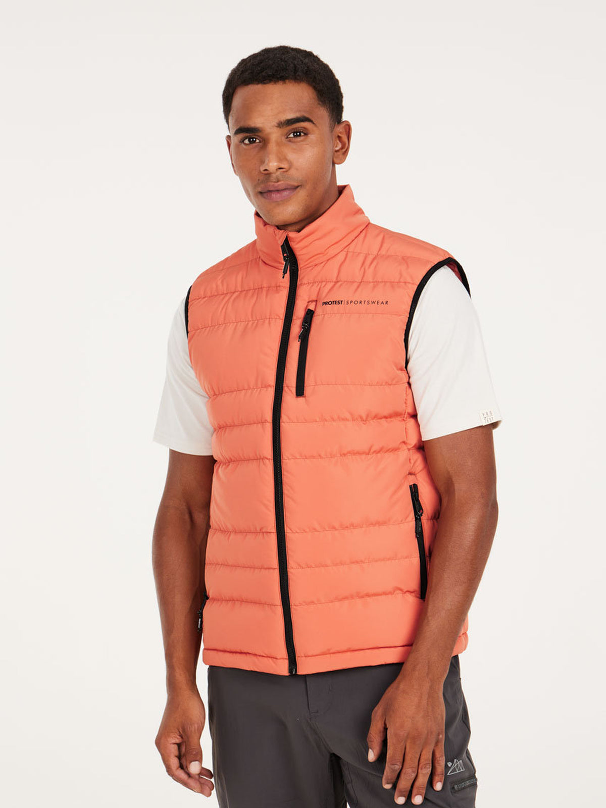 PROTEST BRAMPTOON Bodywarmers | Blood Orange