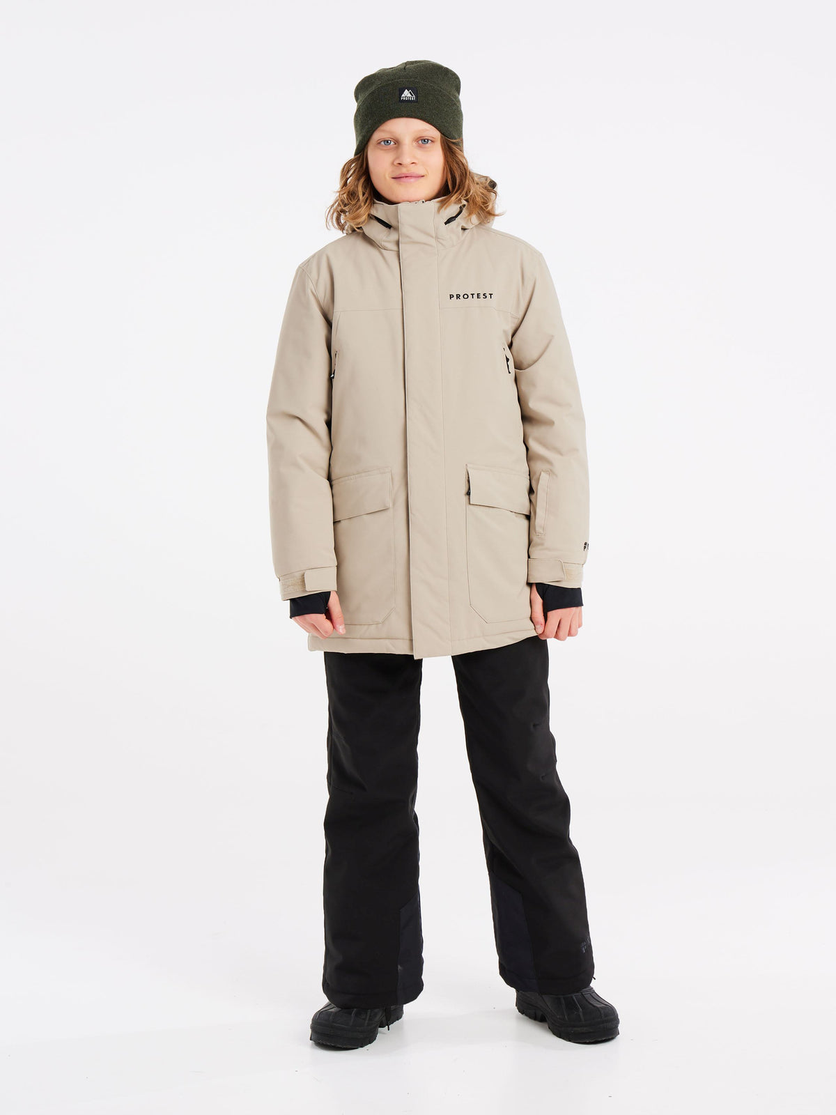 PROTEST PRTSOKA JR snowjacket | BambooBeige