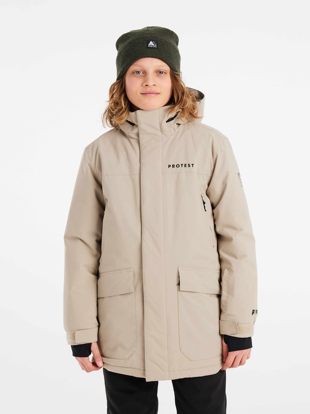 PROTEST PRTSOKA JR snowjacket | BambooBeige