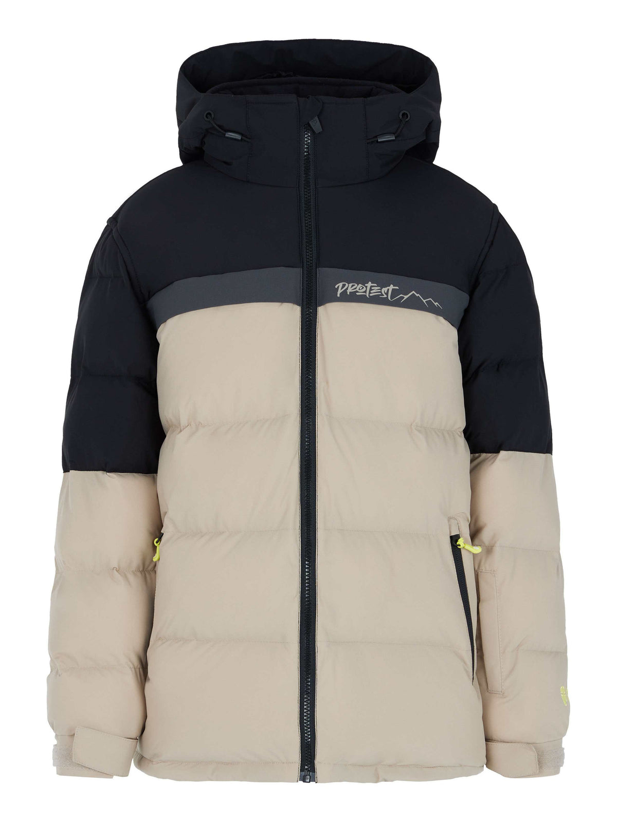 PROTEST PRTMACK JR snowjacket | BambooBeige