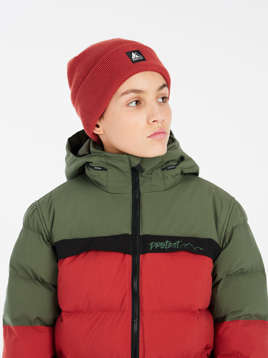 PROTEST PRTMACK JR snowjacket | Barn Red