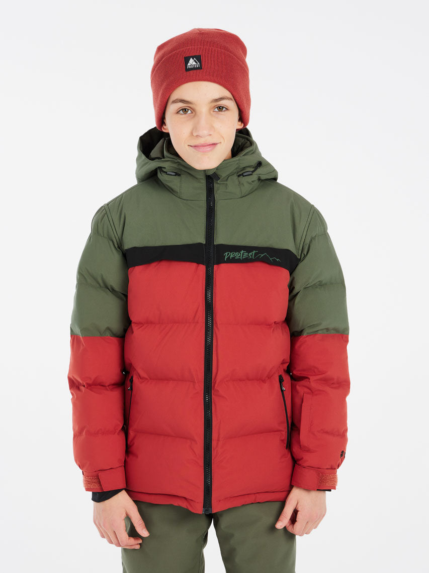 PROTEST PRTMACK JR snowjacket | Barn Red