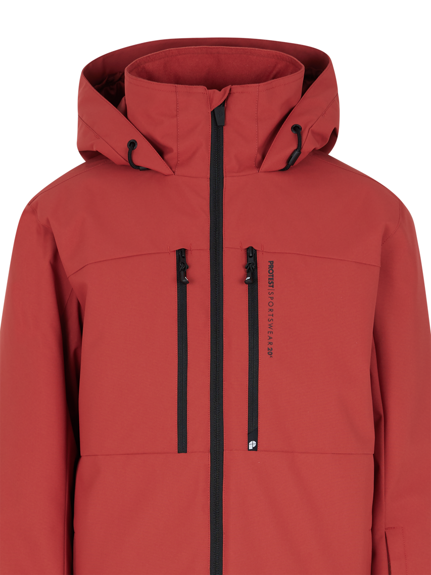 PROTEST PRTFLYNTY JR Snowjacket | Barn Red