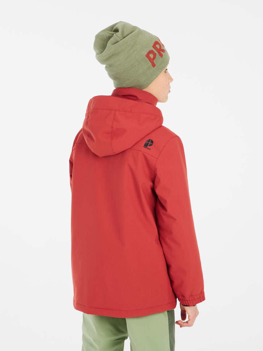 PROTEST PRTFLYNTY JR Snowjacket | Barn Red