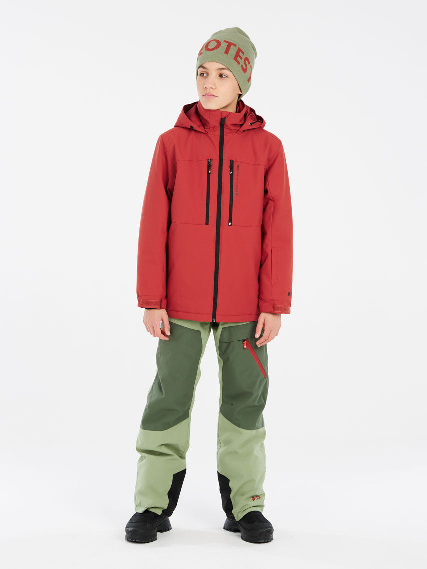 PROTEST PRTFLYNTY JR Snowjacket | Barn Red